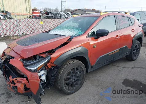 2025 Subaru Crosstrek Wilderness from USA, damaged, VIN 4S4GUHU69S3760702